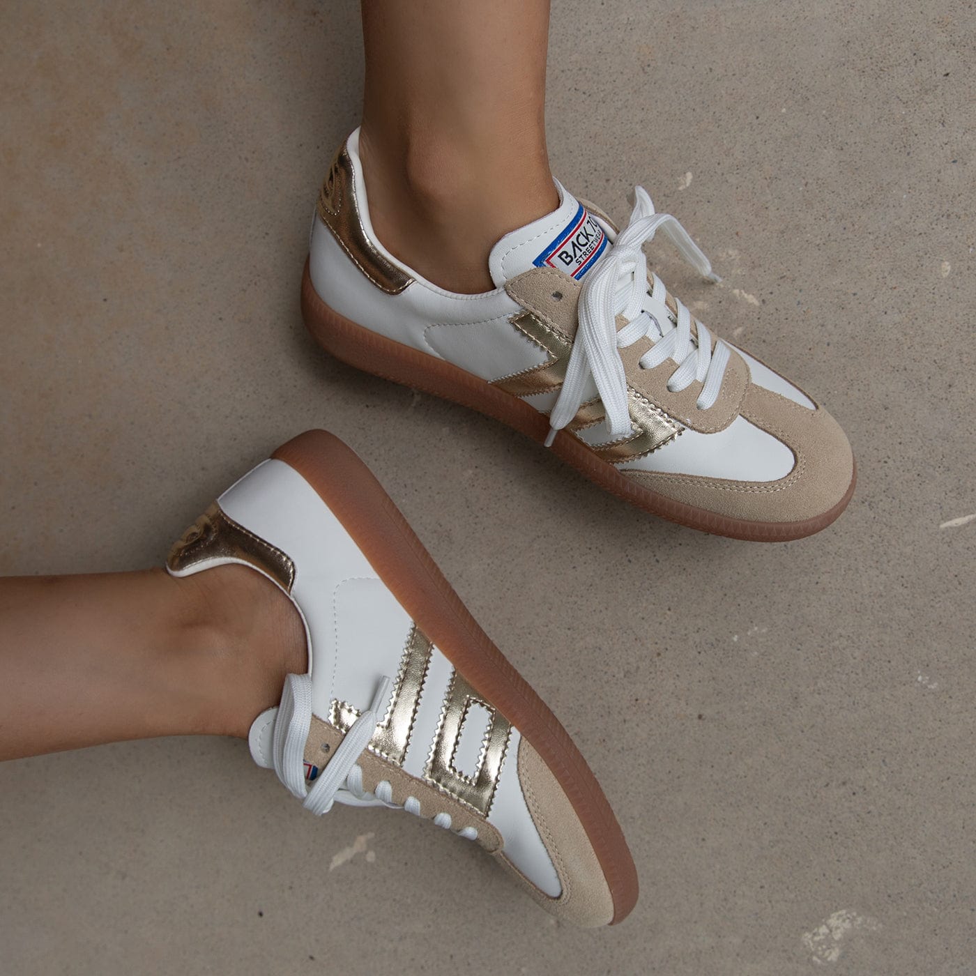 Back 70 Streetwear Back 70 Streetwear Cloud Sneakers in Beige - Little Miss Muffin Children & Home