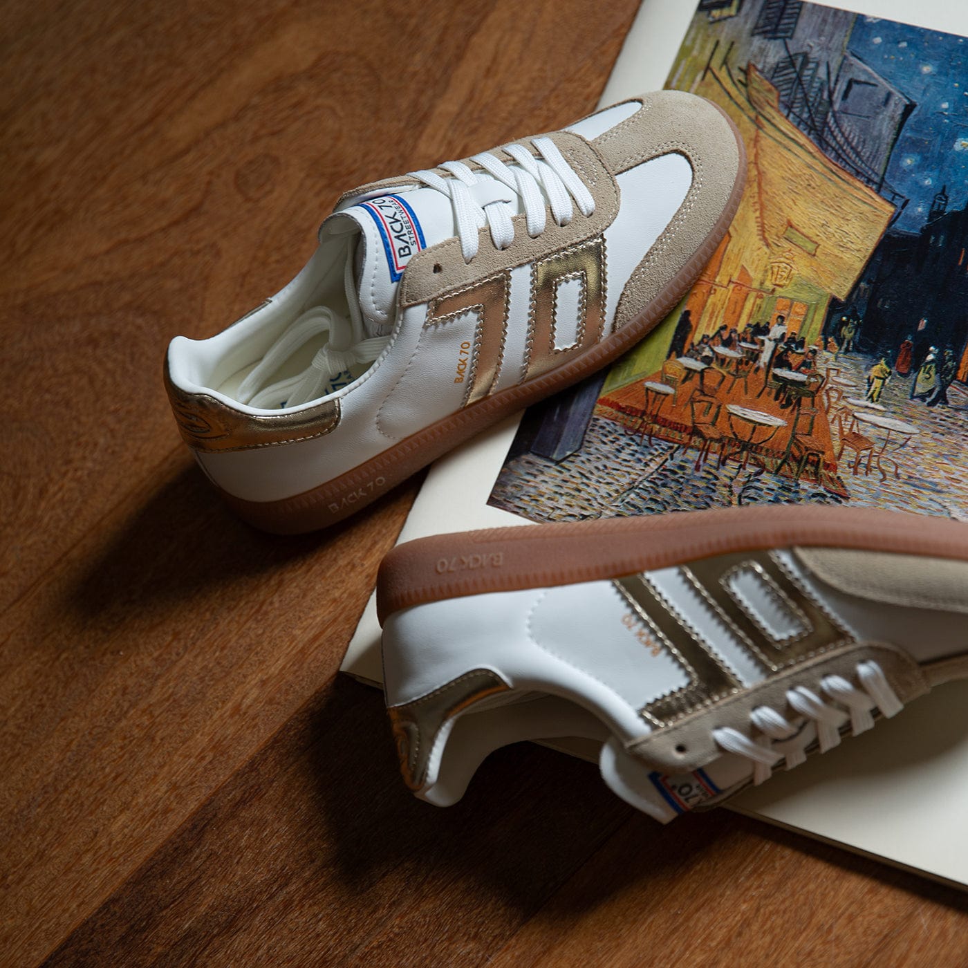 Back 70 Streetwear Back 70 Streetwear Cloud Sneakers in Beige - Little Miss Muffin Children & Home