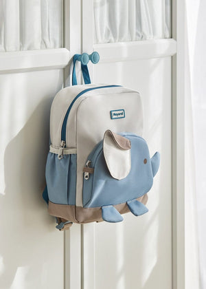 Mayoral Grey Elephant Baby Backpack