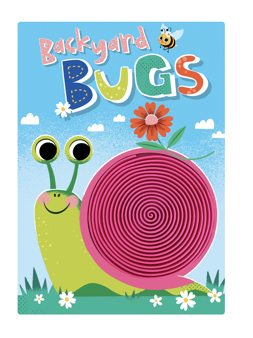 Little Hippo Books Backyard Bugs - Touch & Feel Sensory Board Book - Little Miss Muffin Children & Home
