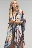 Urbanista Botanical Floral Kimono