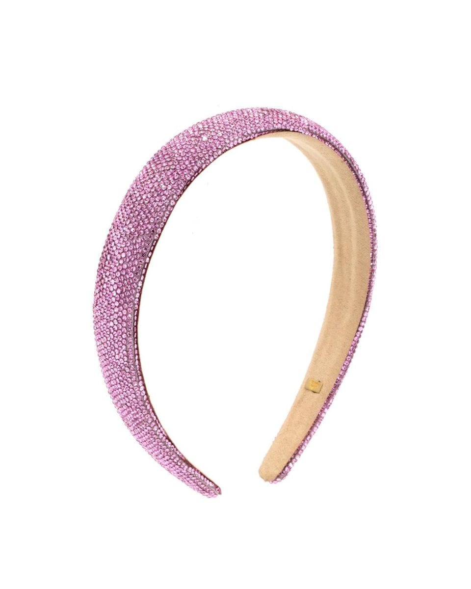 Pink Fully Crystalized Thin Headband