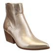 Naked Feet Naked Feet Baton Heeled Ankle Boots in Soft Gold - Little Miss Muffin Children & Home