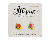 Lilliput Little Things Candy Corn Earrings