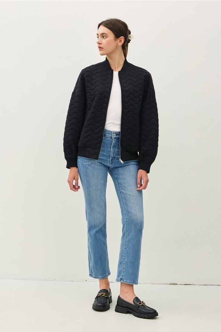 Be Cool Be Cool Quilted Zip Up Bomber Jacket - Little Miss Muffin Children & Home