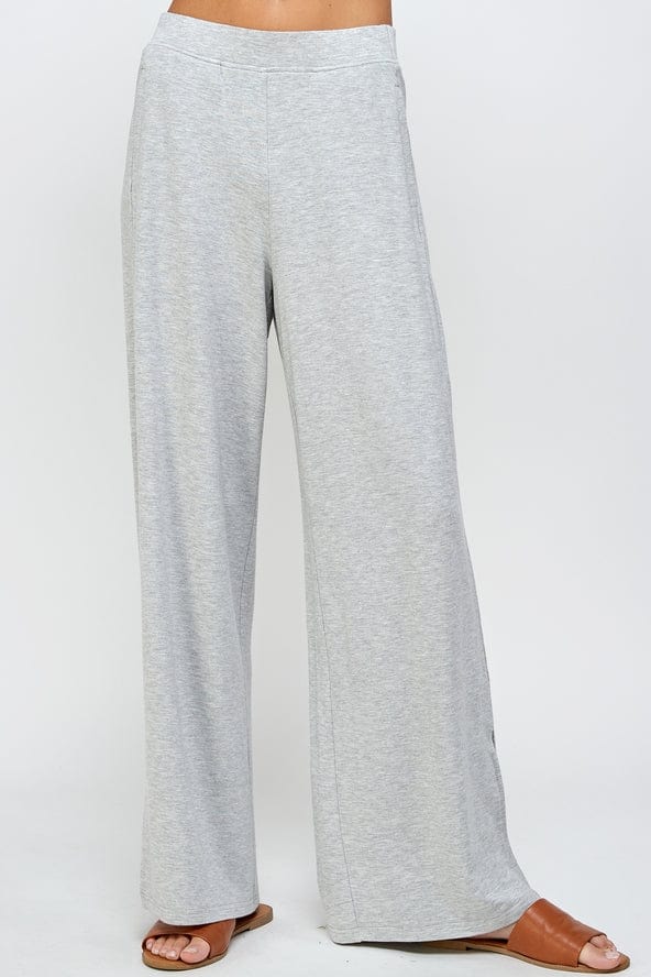 Ellison Ellison French Terry 2-Piece Set in Heather Grey - Little Miss Muffin Children & Home