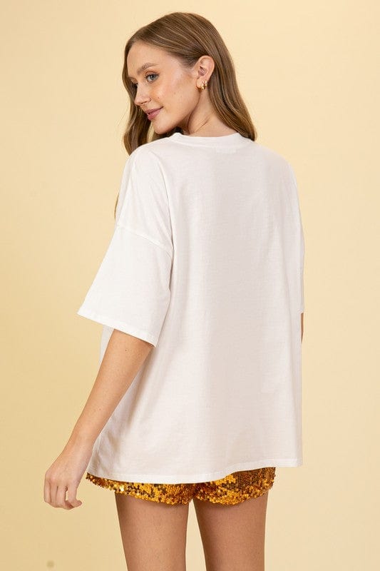 Vanilla Monkey Vanilla Monkey Mardi Gras Sequin Fleur De Lis Top - Little Miss Muffin Children & Home