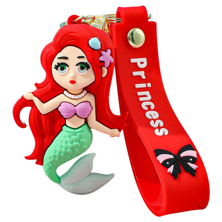 beauty ariel keychain