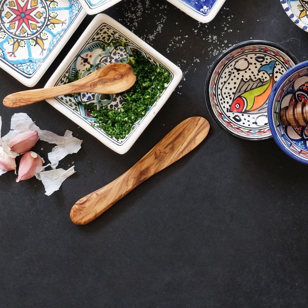 Sobremesa By Greenheart Sobremesa by Greenheart Olive Wood Spreader - Little Miss Muffin Children & Home