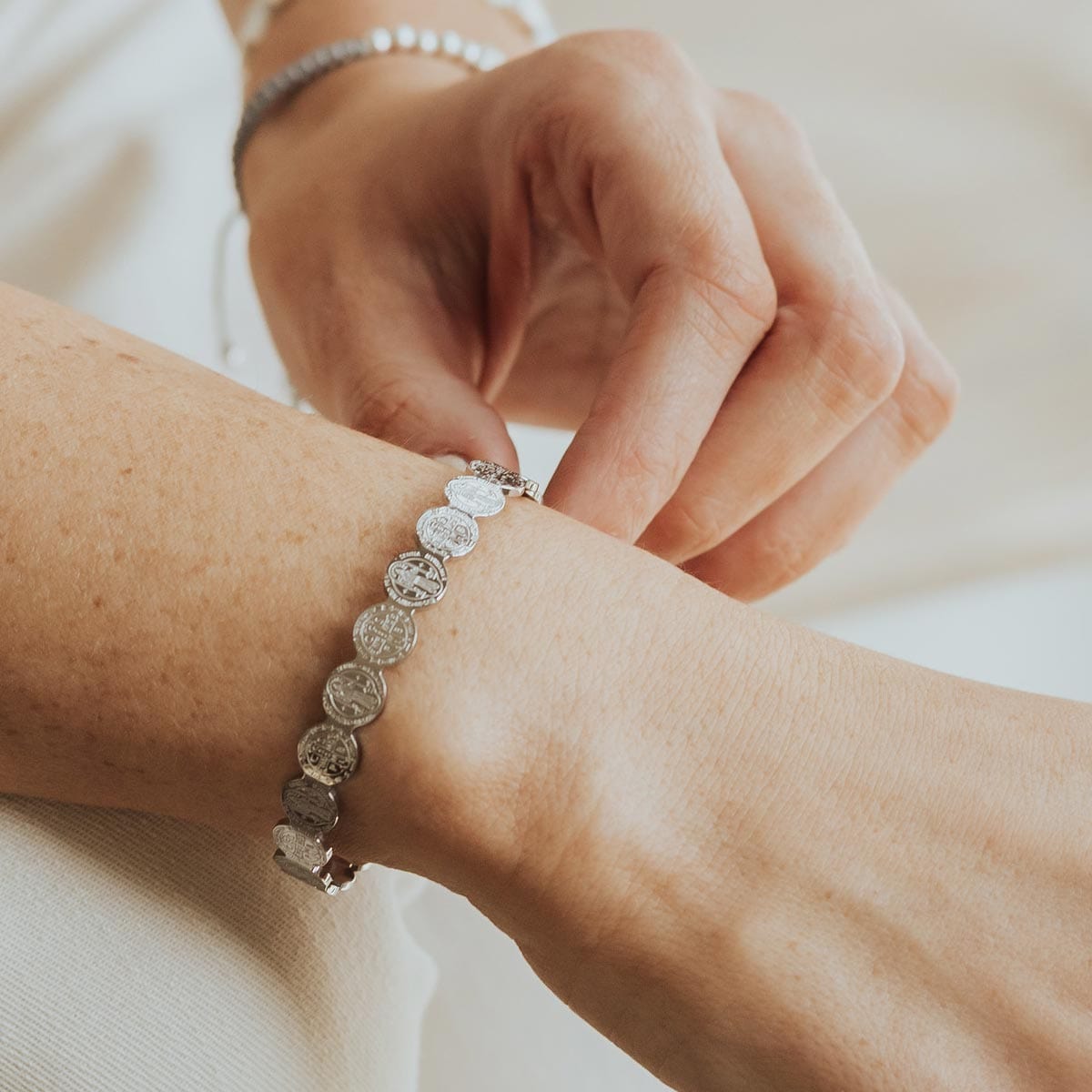 My Saint My Hero My Saint My Hero St Benedict Cuff - Little Miss Muffin Children & Home