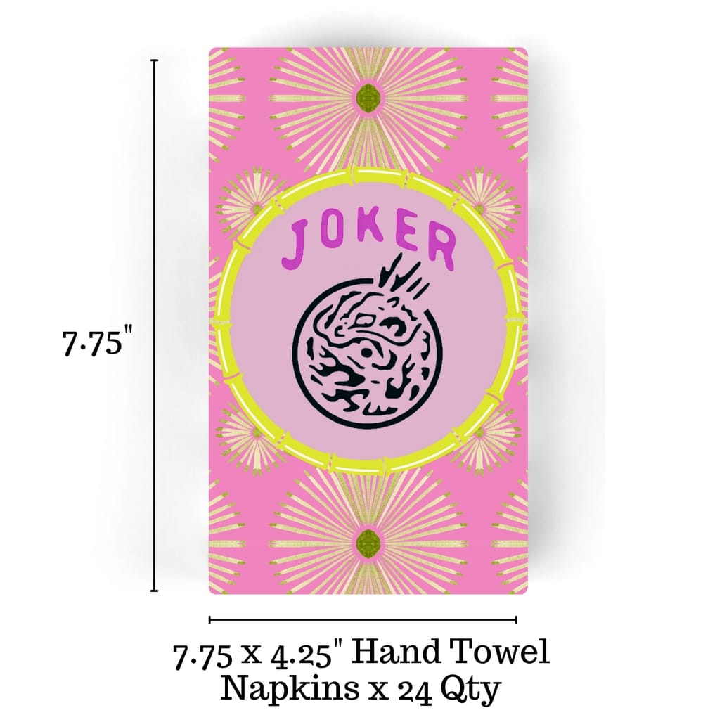Mahjong Psych Joker 24ct 3-ply Guest Napkins