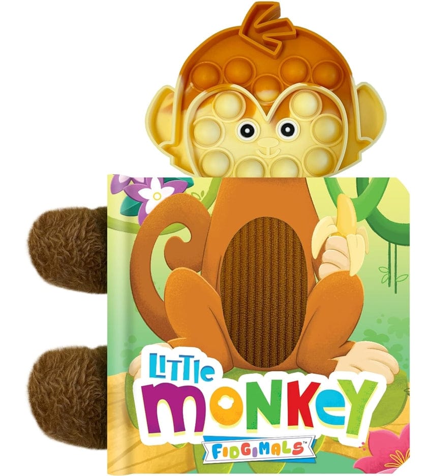 Little Hippo Books Little Monkey - Your Sensory Fidget Friend - Little Miss Muffin Children & Home