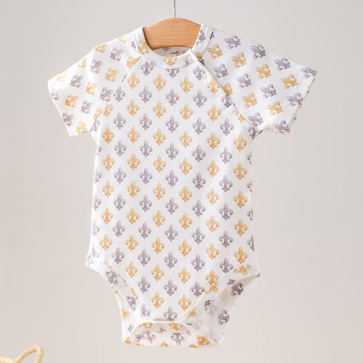 Black & Gold FDL Organic Cotton Onesie