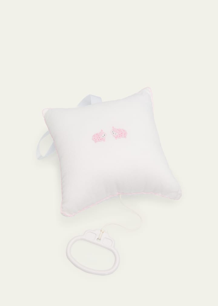 Kissy Kissy Kissy Kissy Fleecy Sheep Musical Pillow with Tulle Bag - Little Miss Muffin Children & Home