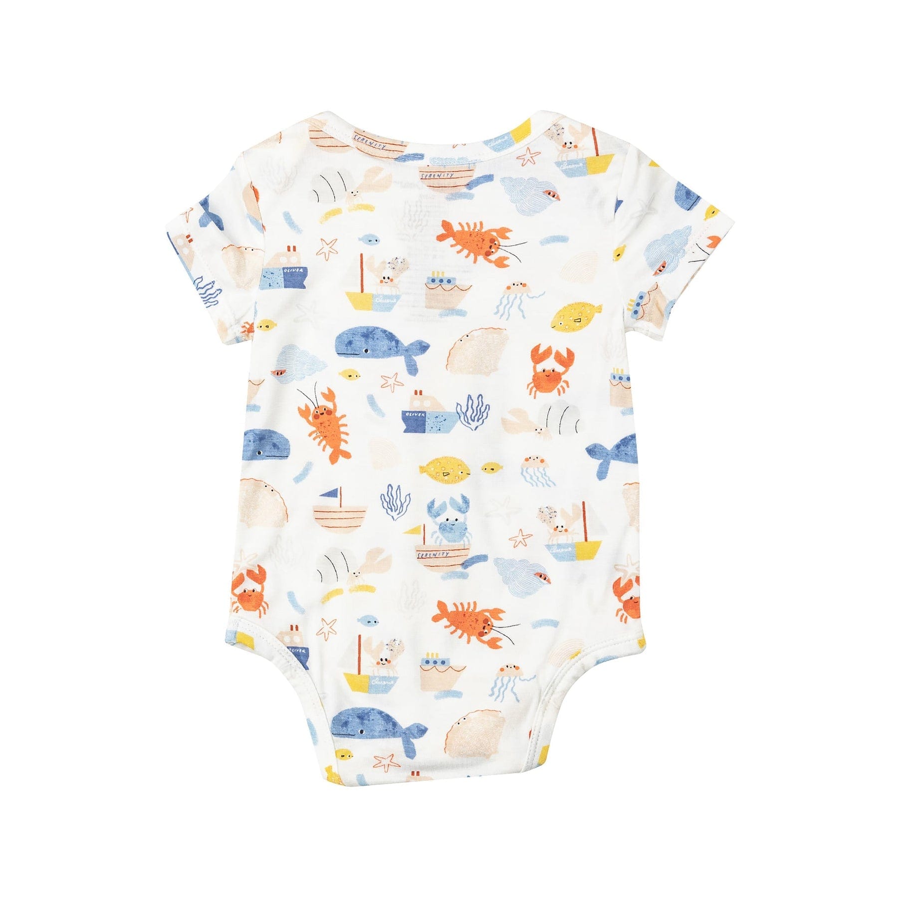 Angel Dear Angel Dear In The Ocean Bodysuit - Little Miss Muffin Children & Home