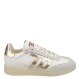 Back 70 Streetwear Boston Sneakers in Metallic Gold