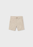 Mayoral Usa Inc Chino Twill Boy's Shorts in Cashew - Little Miss Muffin Children & Home