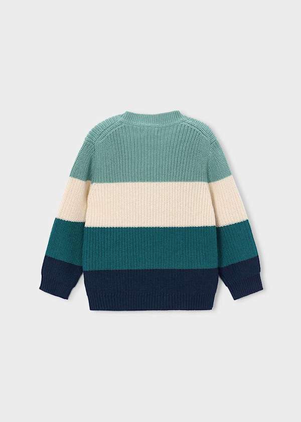 Thick Stripe Knit Sweater