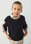 Contrast Trim Sweater