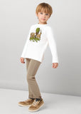 Mayoral Usa Inc Mayoral Slim Fit Corduroy Pants for Boys in Walnut - Little Miss Muffin Children & Home