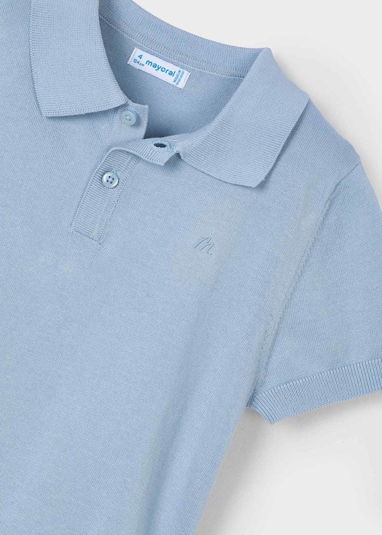 Mayoral Usa Inc Mayoral Short Sleeve Knit Polo - Little Miss Muffin Children & Home