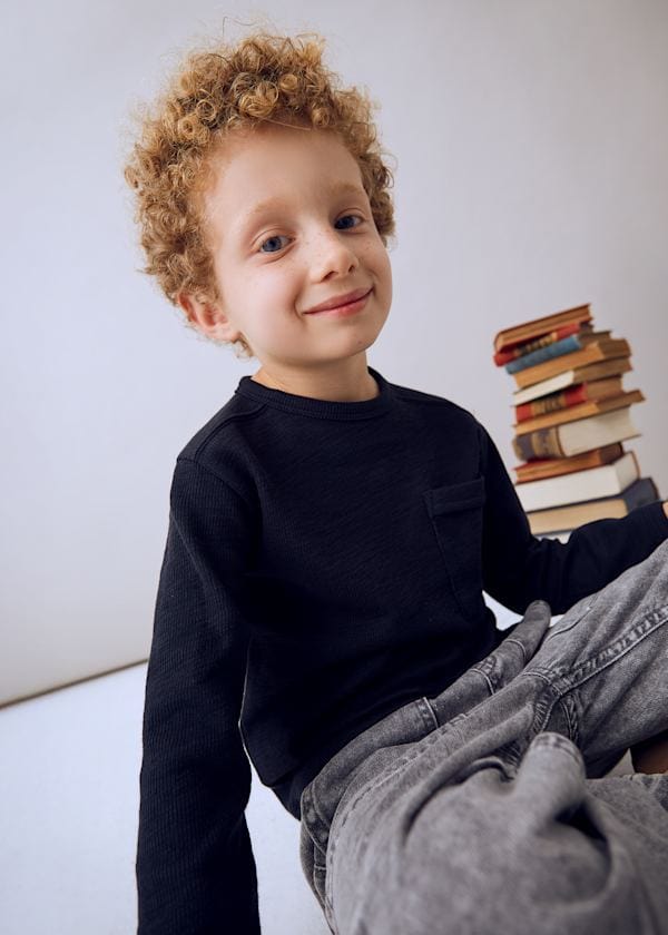 Mayoral Usa Inc Long Sleeve Knit T-Shirt - Little Miss Muffin Children & Home