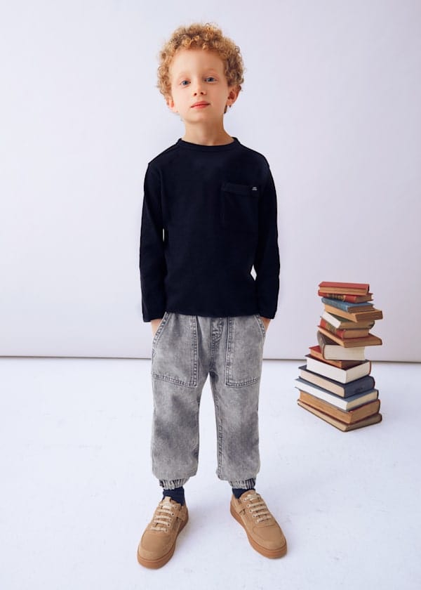 Mayoral Usa Inc Long Sleeve Knit T-Shirt - Little Miss Muffin Children & Home