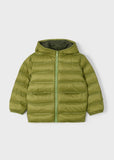 Mayoral Quilted Puffer Coat in Pesto