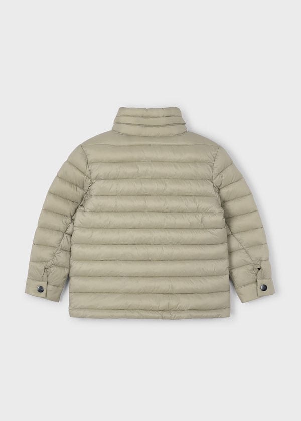 Mayoral Usa Inc Lightweight Puffer Coat in Cashew - Little Miss Muffin Children & Home
