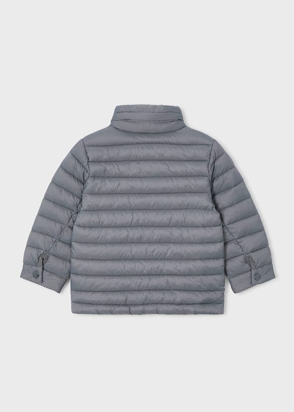 grey puffer jacket for boys
