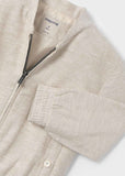 Mayoral Linen Zip Up Jacket