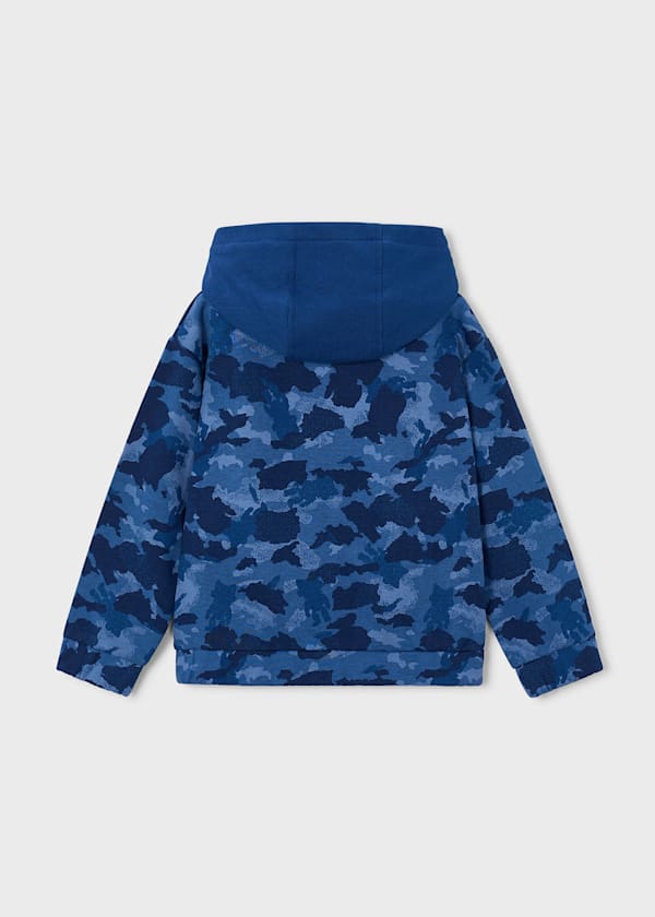 Camo Print Hoodie