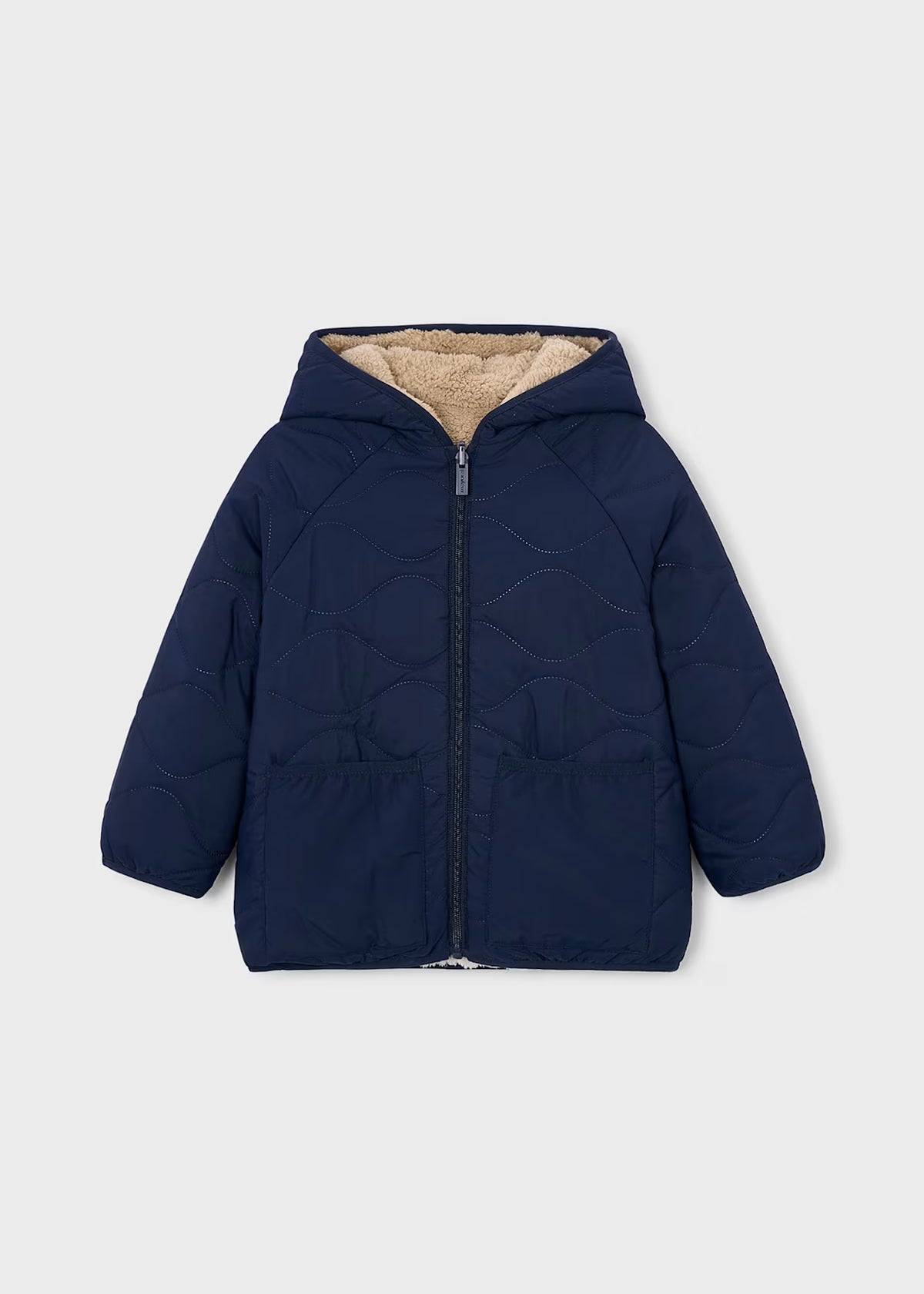 Reversible Sherpa Puffer Jacket
