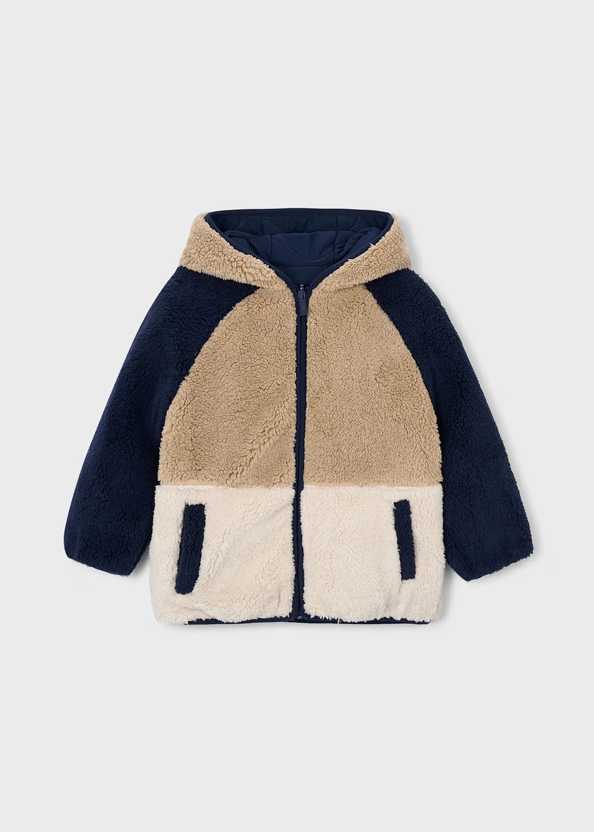 Reversible Sherpa Puffer Jacket