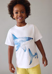 Shark T-Shirt in White
