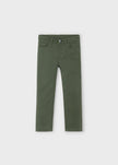 boys Slim Fit Pants in Olive