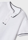 Mayoral Usa Inc Mayoral Short Sleeve Mandarin Neck Polo - Little Miss Muffin Children & Home