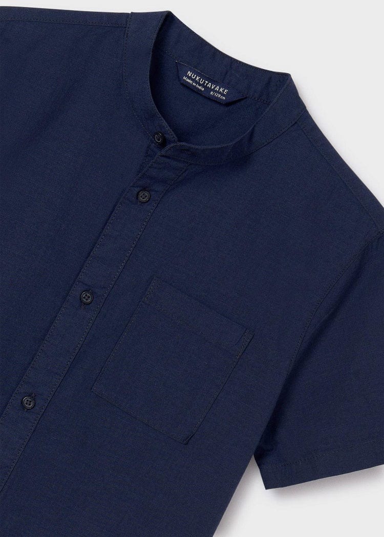 Mayoral Usa Inc Mayoral Short Sleeve Button Down Shirt for Tween Boy - Little Miss Muffin Children & Home