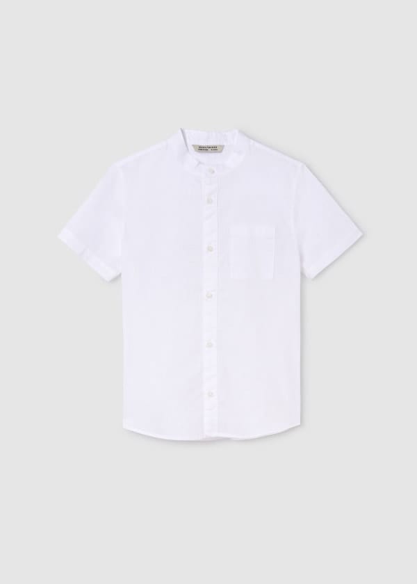 Mayoral Usa Inc Mayoral Short Sleeve Button Down Shirt for Tween Boy - Little Miss Muffin Children & Home