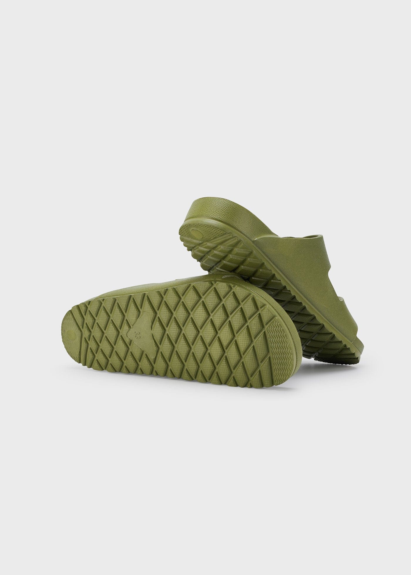 Mayoral Usa Inc Mayoral Double Strap Slide Sandals in Khaki - Little Miss Muffin Children & Home