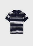 Mayoral Usa Inc Mayoral Short Sleeve Striped Polo for Tween Boys - Little Miss Muffin Children & Home