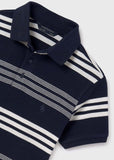 Mayoral Usa Inc Mayoral Short Sleeve Striped Polo for Tween Boys - Little Miss Muffin Children & Home