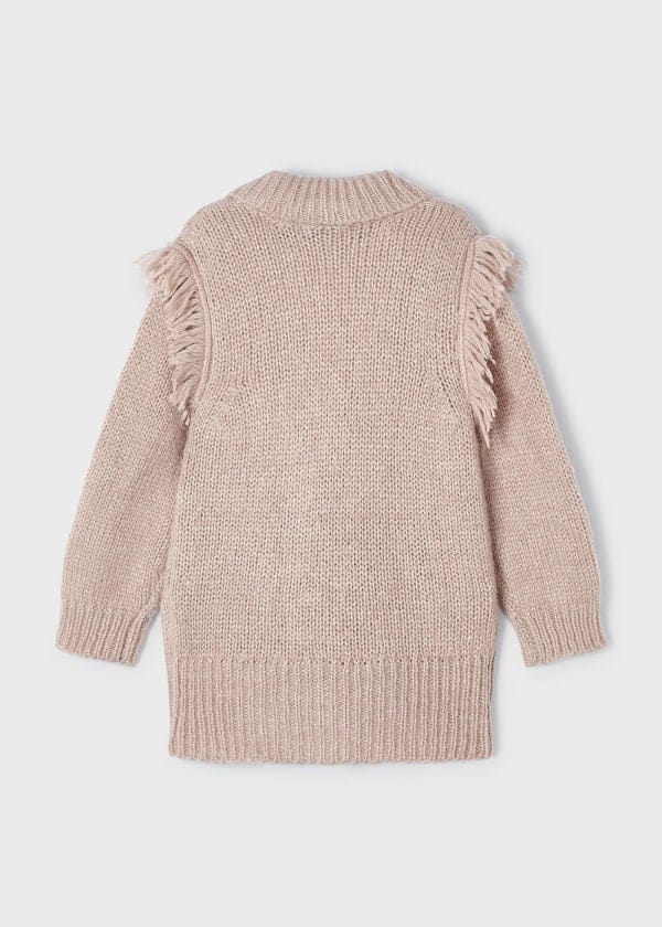 Mayoral Usa Inc Mayoral Knit Cardigan with Fringe Detail - Little Miss Muffin Children & Home