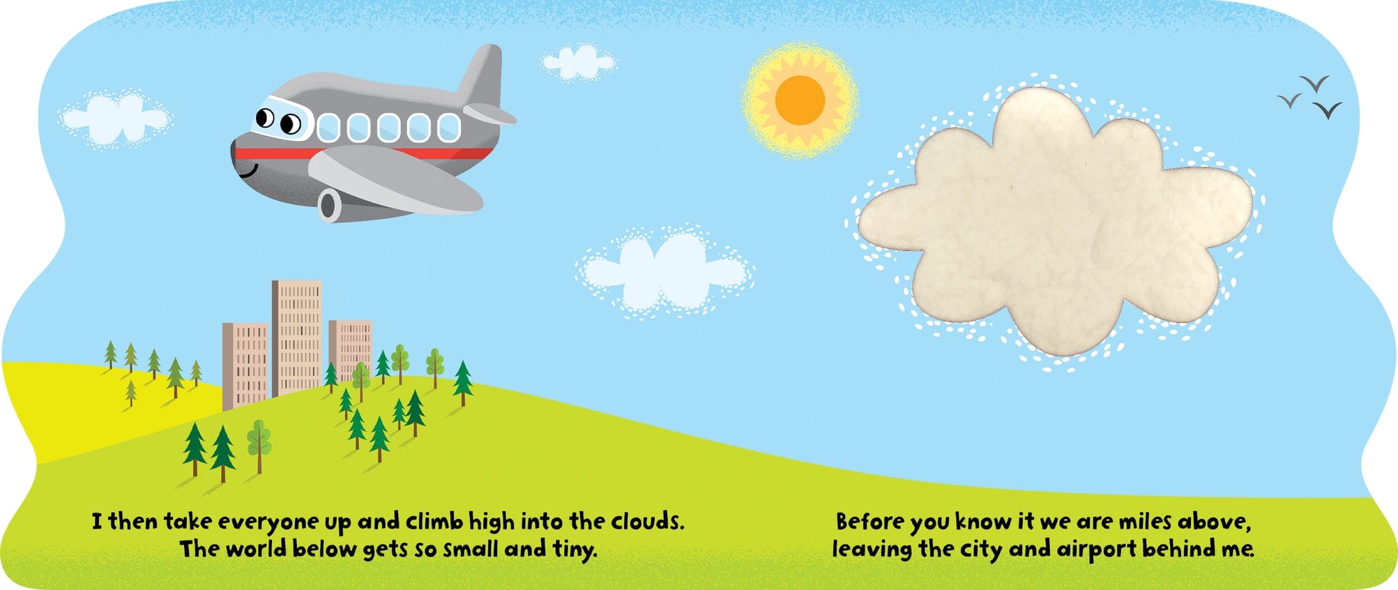 Little Hippo Books Amazing Airplane - Touch and Feel Board Book - Sensory Board Book - Little Miss Muffin Children & Home