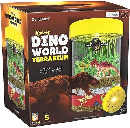 Dan&Darci Dan&Darci Light-Up Dino World Terrarium Kit - Little Miss Muffin Children & Home