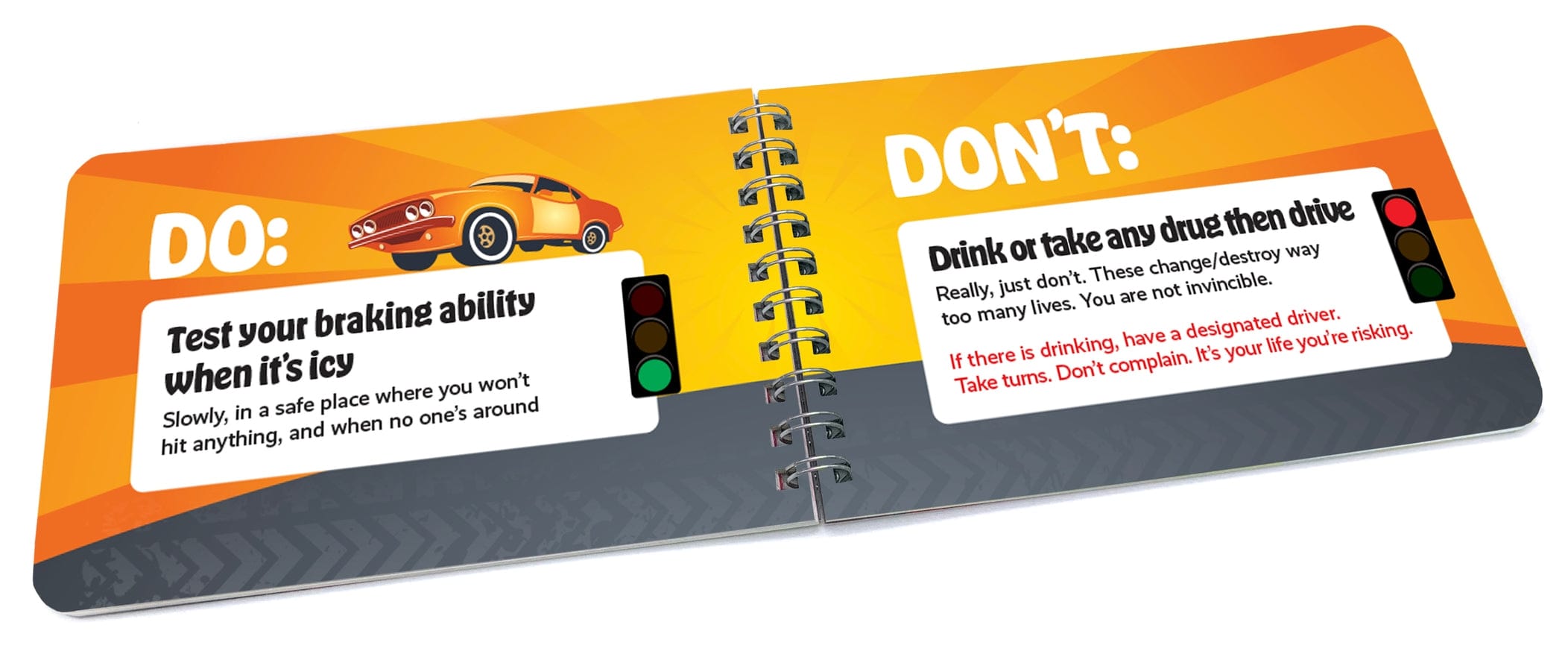 Papersalt Papersalt Driving Dos and Don'ts - A Guide For Teens Learning To Drive - Little Miss Muffin Children & Home
