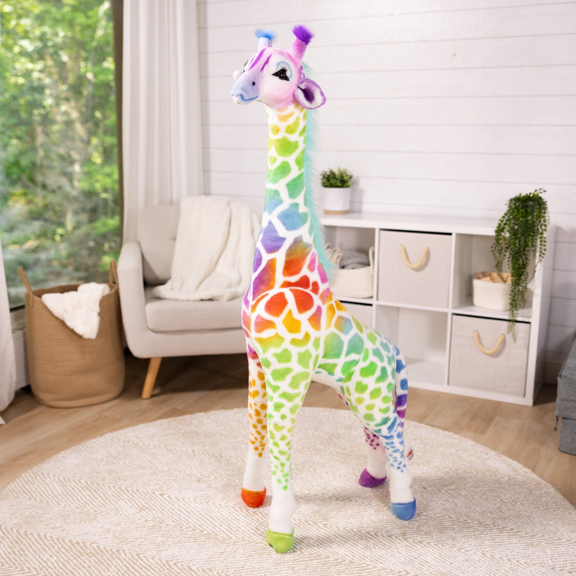 Melissa & Doug Melissa & Doug Rainbow Plush Giraffe 20th Birthday - Little Miss Muffin Children & Home
