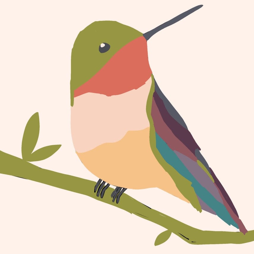 Breathe People Breathe People Zen Balance with Birds Meditative Art Paint By Number Kit - Little Miss Muffin Children & Home