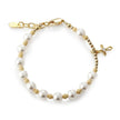 Cherished Moments Gold-Plated Girls First Communion Rosary Bracelet - Little Miss Muffin Children & Home
