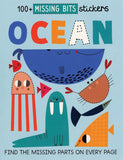 EDC Publishing Ocean, Missing Bits Sticker Book - Little Miss Muffin Children & Home